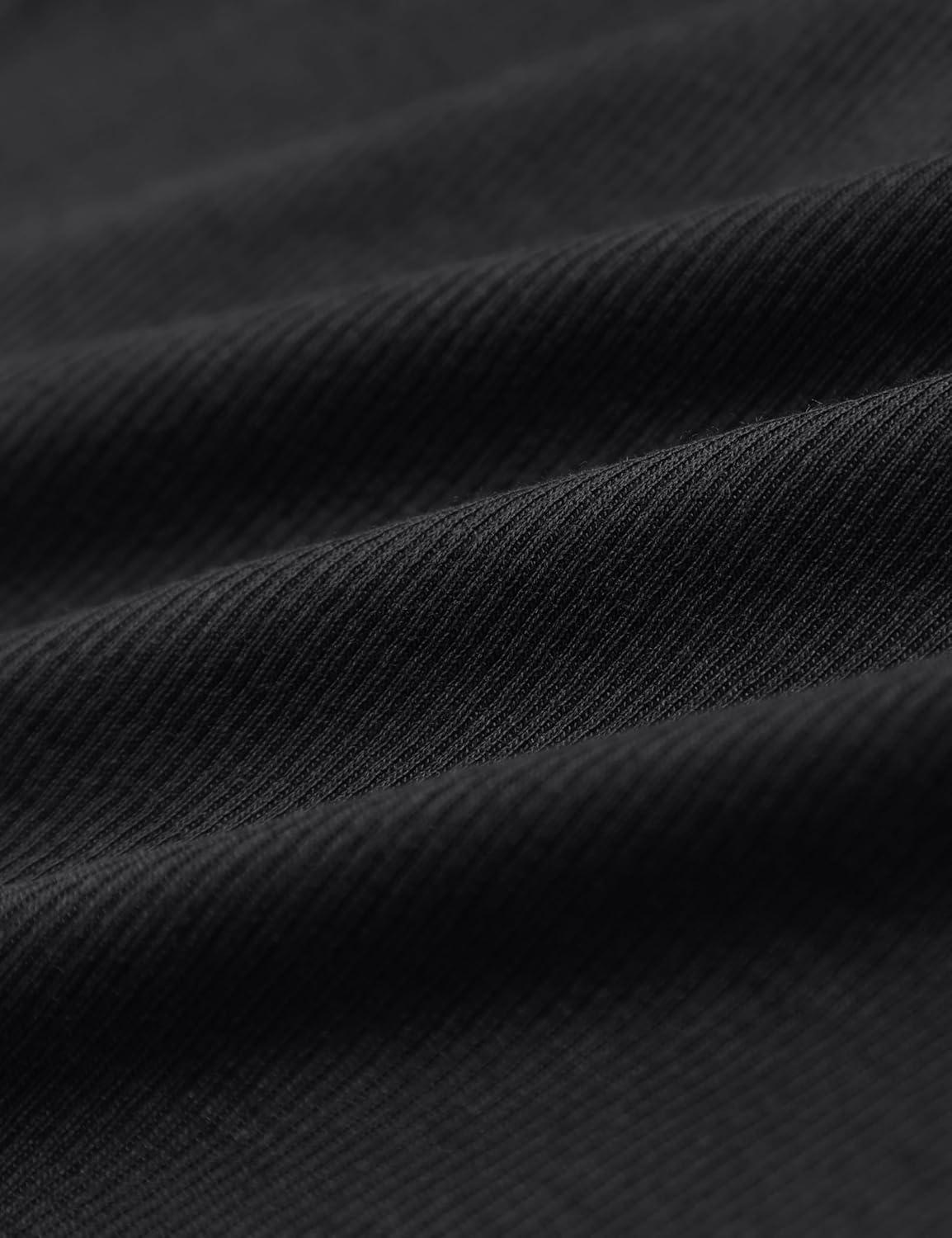 imageCRZ YOGA Ribbed Modal Casual Long Sleeve Henley Shirts for Women Soft Stretchy Knit Layering Basic Fitted Athletic TopsBlack