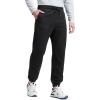 imageCRZ YOGA Mens Cotton Fleece Sweatpants 30quot Classic Fit Casual Lounge Cozy Sweat Pants Joggers with Zipper PocketsBlack