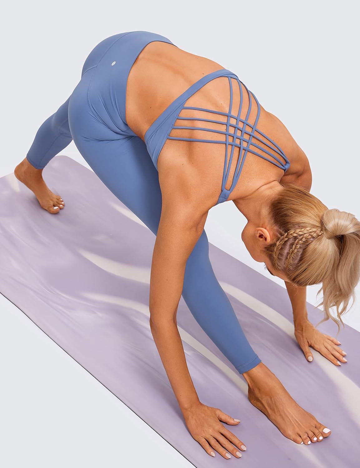imageNakedfeel Strappy Bra Low CutCurtain Violet Ash