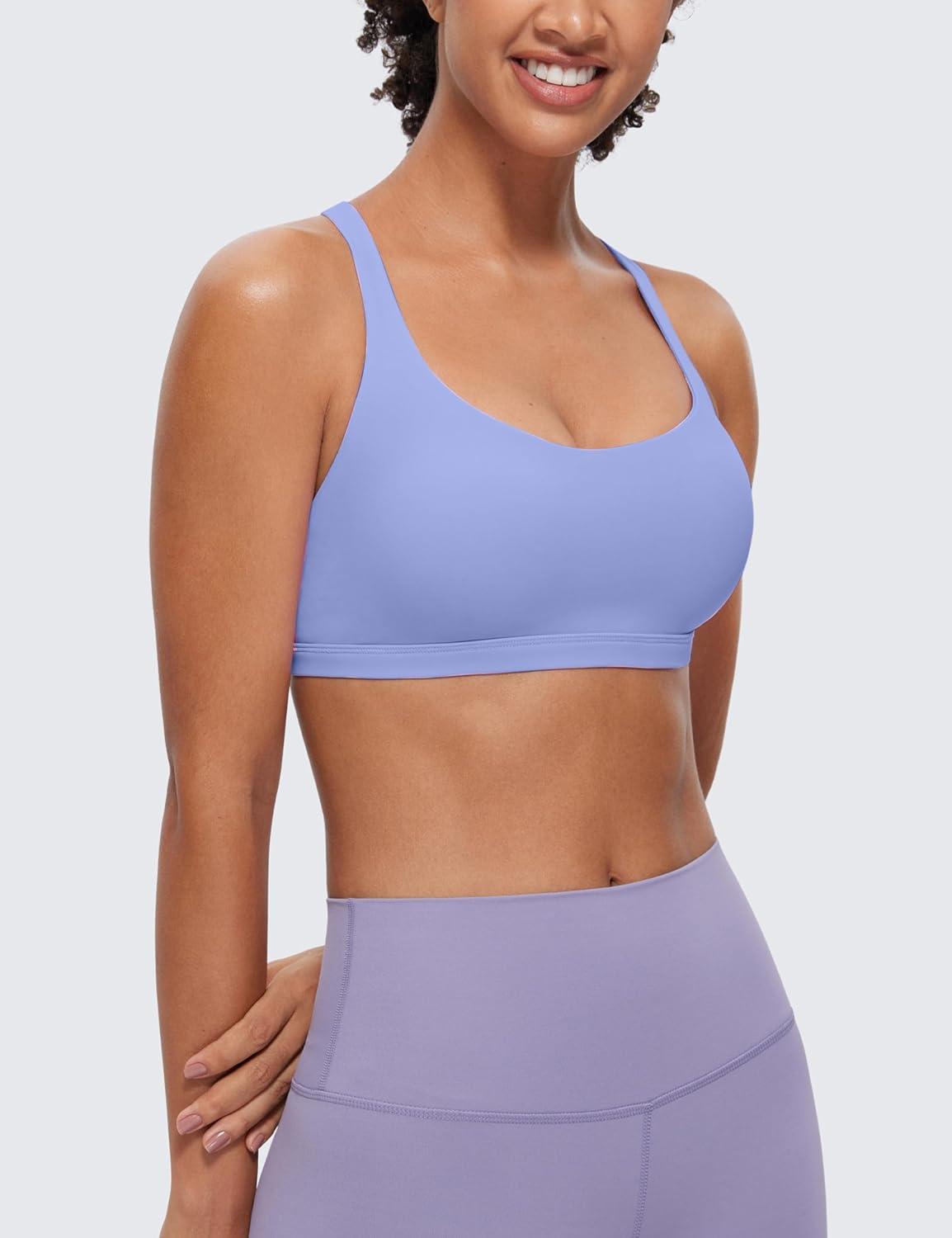 imageNakedfeel Strappy Bra Low CutPeriwinkle Purple
