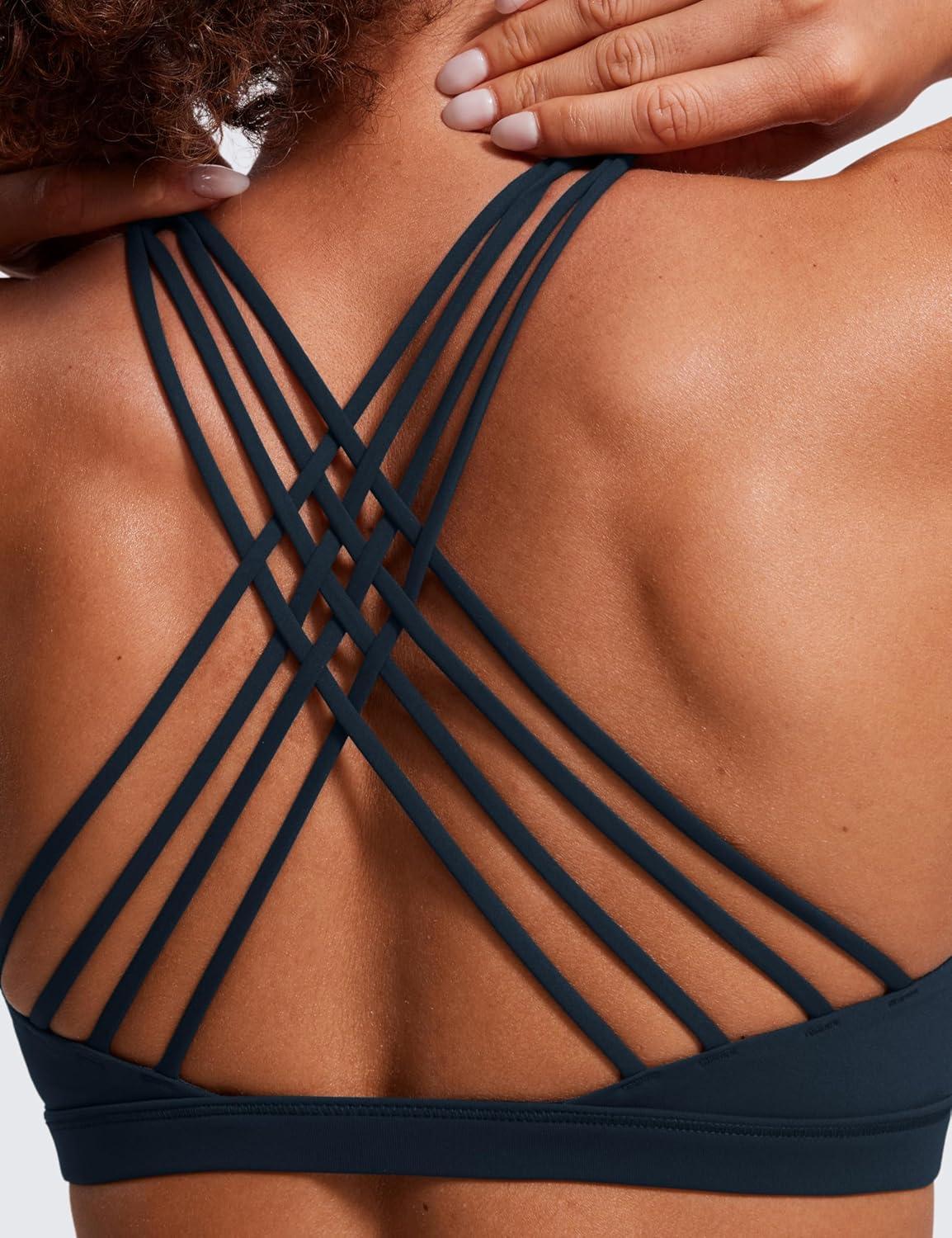 imageNakedfeel Strappy Bra Low CutTrue Navy