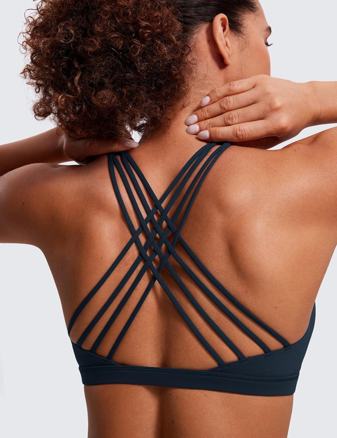 imageNakedfeel Strappy Bra Low CutTrue Navy