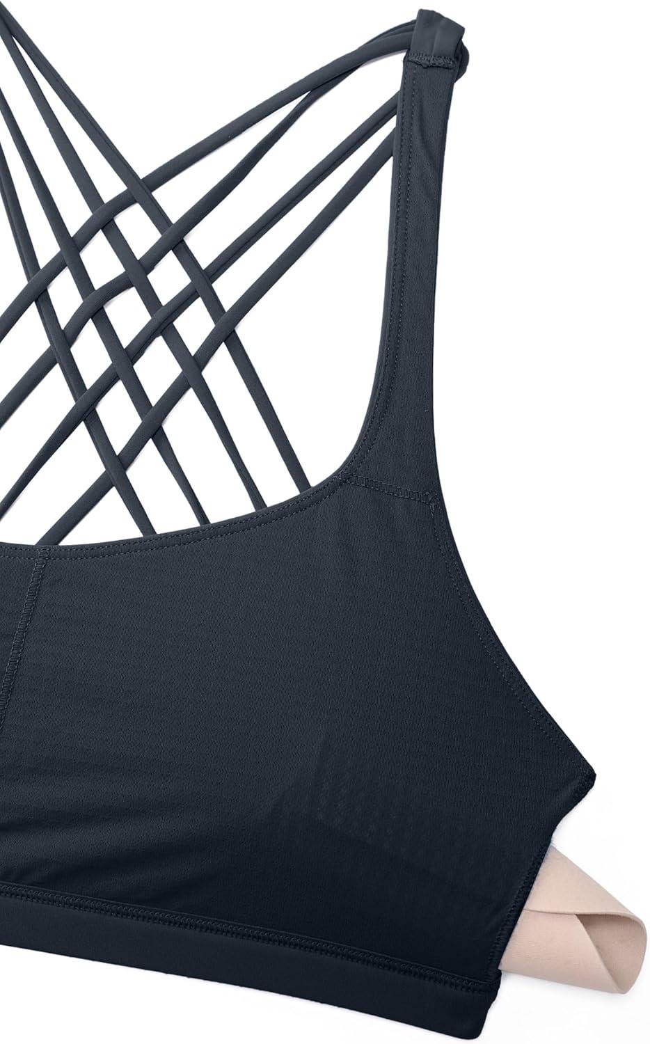 imageNakedfeel Strappy Bra Low CutTrue Navy