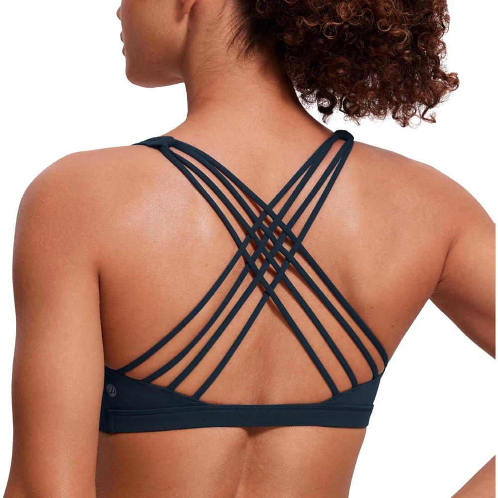 imageNakedfeel Strappy Bra Low CutTrue Navy
