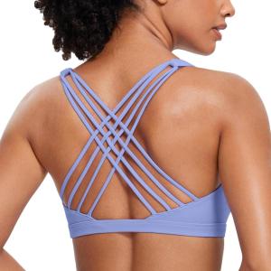 imageNakedfeel Strappy Bra Low CutPeriwinkle Purple
