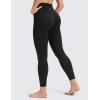 imageCRZ YOGA Womens Butterluxe No Front Seam Yoga Leggings 25quot  High Waisted Lounge Pants Pilates Workout Athletic Buttery SoftBlack