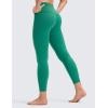 imageCRZ YOGA Womens Butterluxe No Front Seam Yoga Leggings 25quot  High Waisted Lounge Pants Pilates Workout Athletic Buttery SoftCascadia Green