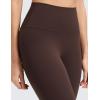 imageCRZ YOGA Womens Butterluxe No Front Seam Yoga Leggings 25quot  High Waisted Lounge Pants Pilates Workout Athletic Buttery SoftHot Fudge Brown