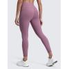 imageCRZ YOGA Womens Butterluxe Workout Leggings 25 Inches  High Waisted Gym Yoga Pants with Pockets Buttery SoftLight Lavender