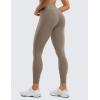 imageCRZ YOGA Womens Butterluxe Workout Leggings 25 Inches  High Waisted Gym Yoga Pants with Pockets Buttery SoftNomad Grey
