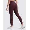 imageCRZ YOGA Womens Butterluxe Workout Leggings 25 Inches  High Waisted Gym Yoga Pants with Pockets Buttery SoftRipe Plum