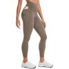 imageCRZ YOGA Womens Butterluxe Workout Leggings 25 Inches  High Waisted Gym Yoga Pants with Pockets Buttery SoftNomad Grey