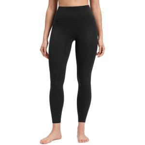 imageCRZ YOGA Womens Butterluxe No Front Seam Yoga Leggings 25quot  High Waisted Lounge Pants Pilates Workout Athletic Buttery SoftBlack