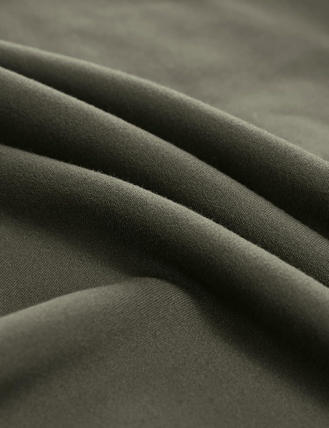 imageCRZ YOGA Butterluxe Womens Long Sleeve Crop Yoga Shirts Slim Fit Cropped Workout Tops Athletic Casual Basic Tight ShirtLight Army Green