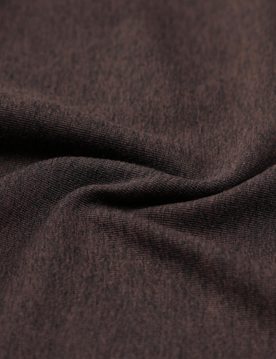 imageCRZ YOGA Cloud Jersey Wide Leg Sweatpants Women 30quot High Waisted Casual Lounge Pajama Travel Pants with PocketsHot Fudge Brown