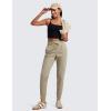 imageCRZ YOGA All Day Comfy Joggers for Women Golf Work Casual Hiking Travel Pants with PocketsKhali Barley