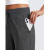 imageCRZ YOGA All Day Comfy Joggers for Women Golf Work Casual Hiking Travel Pants with PocketsMysterious Grey