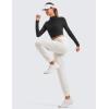 imageCRZ YOGA Casual Workout Jogger for Women 285quot  Tapered Lightweight Stretch Athletic Outdoor Pants with PocketsMilky White Bone