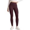 imageCRZ YOGA Womens Fleece Lined Leggings 28  Matte Thermal Winter Warm Full Length Pants Casual Lounge Yoga WorkoutRipe Plum