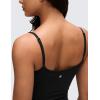 imageCRZ YOGA Butterluxe Double Lined Camisole Tops for Women Soft Casual Scoop Neck Tank Yoga Summer Going Out Sleeveless ShirtsBlack