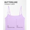 imageCRZ YOGA Butterluxe Double Lined Camisole Tops for Women Soft Casual Scoop Neck Tank Yoga Summer Going Out Sleeveless ShirtsElfin Purple
