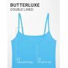 imageCRZ YOGA Butterluxe Double Lined Camisole Tops for Women Soft Casual Scoop Neck Tank Yoga Summer Going Out Sleeveless ShirtsKayak Blue