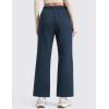 imageCRZ YOGA Cotton Fleece Lined Sweatpants Women 28quot30quot Straight Leg Casual Lounge Sweat Pants for WomenInk Blue