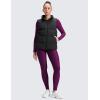 imageCRZ YOGA Womens Fleece Lined Leggings 28  Thermal Winter Warm Full Length Pants Casual Lounge Yoga WorkoutPlum Magenta
