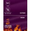 imageCRZ YOGA Womens Fleece Lined Leggings 28  Thermal Winter Warm Full Length Pants Casual Lounge Yoga WorkoutPlum Magenta