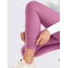 imageCRZ YOGA Womens Fleece Lined Leggings 28  Thermal Winter Warm Full Length Pants Casual Lounge Yoga WorkoutVelvet Dust