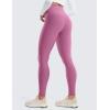 imageCRZ YOGA Womens Fleece Lined Leggings 28  Thermal Winter Warm Full Length Pants Casual Lounge Yoga WorkoutVelvet Dust