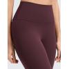 imageCRZ YOGA Womens Butterluxe No Front Seam Yoga Leggings 25quot  High Waisted Lounge Pants Pilates Workout Athletic Buttery SoftRipe Plum