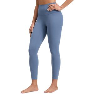 imageCRZ YOGA Womens Butterluxe No Front Seam Yoga Leggings 25quot  High Waisted Lounge Pants Pilates Workout Athletic Buttery SoftWashed Denim
