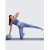 imageCRZ YOGA Butterlift U Neck Longline Sports Bras for Women  Adjustable Spaghetti Strap Workout Crop Top Padded Cami TankRoyal