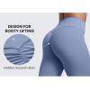 imageCRZ YOGA Secretsculpt Womens Butterlift Scrunch Butt Workout Leggings 25quot  No Front Seam High Waisted Yoga Pants BootyOasis Blue