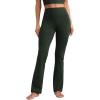 imageCRZ YOGA Womens Butterluxe High Waist Flare Pants 29quot  305quot  32quot  335quot  Yoga Bootcut Wide Leg with Pocket LoungeLegend Green