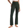 imageCRZ YOGA Womens Butterluxe High Waist Flare Pants 29quot  305quot  32quot  335quot  Yoga Bootcut Wide Leg with Pocket LoungeLegend Green
