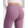 imageCRZ YOGA Womens Fleece Lined Leggings 25  Matte Winter Warm Thermal High Waisted Pants Casual Lounge Yoga WorkoutLight Lavender