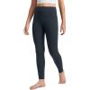 imageCRZ YOGA Butterlift Girls Full Length Leggings No Front Seam High Waist Pants Athletic Lounge Active Dance Yoga TightsTrue Navy
