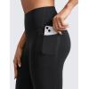 imageCRZ YOGA Womens Butterlift High Waist Workout Leggings with Side Pockets 25quot  Pilates Athletic Gym Yoga Pants Buttery SoftBlack