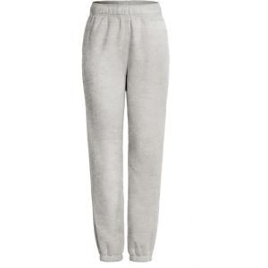 imageCRZ YOGA Cotton Fleece Lined Jogger Sweatpants Women 28quot High Waisted Casual Lounge Travel Pants with Pockets Winter WarmDove Grey Heather