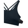 imageCRZ YOGA Naked Feeling Strappy Padded Sports Bras for Women  Fitness Workout Top Criss Cross Back Yoga CamiTrue Navy