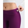 imageCRZ YOGA Womens Fleece Lined Leggings 28  Casual Lounge Workout Yoga Thermal Full Length Pants Winter WarmPlum Magenta