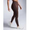 imageCRZ YOGA Womens Butterbreeze High Waisted Workout Leggings 28  Athletic Gym Running Yoga Pants Tummy ControlHot Fudge Brown