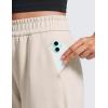 imageCRZ YOGA SoftAura Wide Leg Casual Sweatpants Women 29quot31quot  Modal Lounge Travel Casual Pants with PocketsMojave Tan