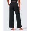 imageCRZ YOGA Butterlift Wide Leg Pants Pockets 29quot31quot33quot  High Waisted Yoga Lounge Buttery Soft Comfy Casual WomensBlack
