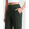 imageCRZ YOGA Butterlift Wide Leg Pants Pockets 29quot31quot33quot  High Waisted Yoga Lounge Buttery Soft Comfy Casual WomensLegend Green