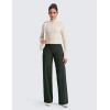 imageCRZ YOGA Butterlift Wide Leg Pants Pockets 29quot31quot33quot  High Waisted Yoga Lounge Buttery Soft Comfy Casual WomensLegend Green
