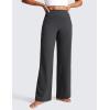 imageCRZ YOGA Butterlift Wide Leg Pants Pockets 29quot31quot33quot  High Waisted Yoga Lounge Buttery Soft Comfy Casual WomensMysterious Grey