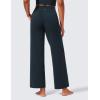 imageCRZ YOGA Butterlift Wide Leg Pants Pockets 29quot31quot33quot  High Waisted Yoga Lounge Buttery Soft Comfy Casual WomensTrue Navy